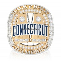 2024 UConn Huskies Back To Back National Championship Ring/Pendant